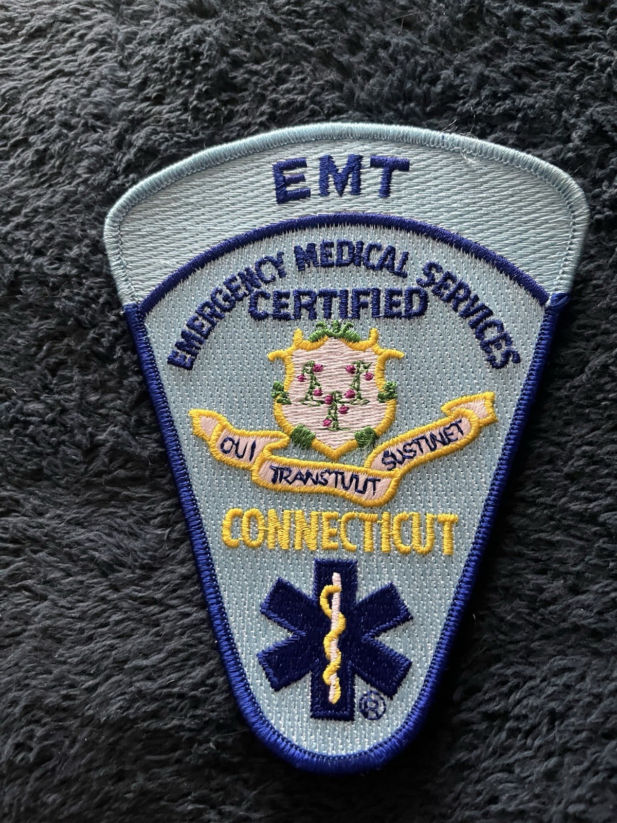 EMT Emergency Medical Services Certified Patch Firefighting Rescue United States