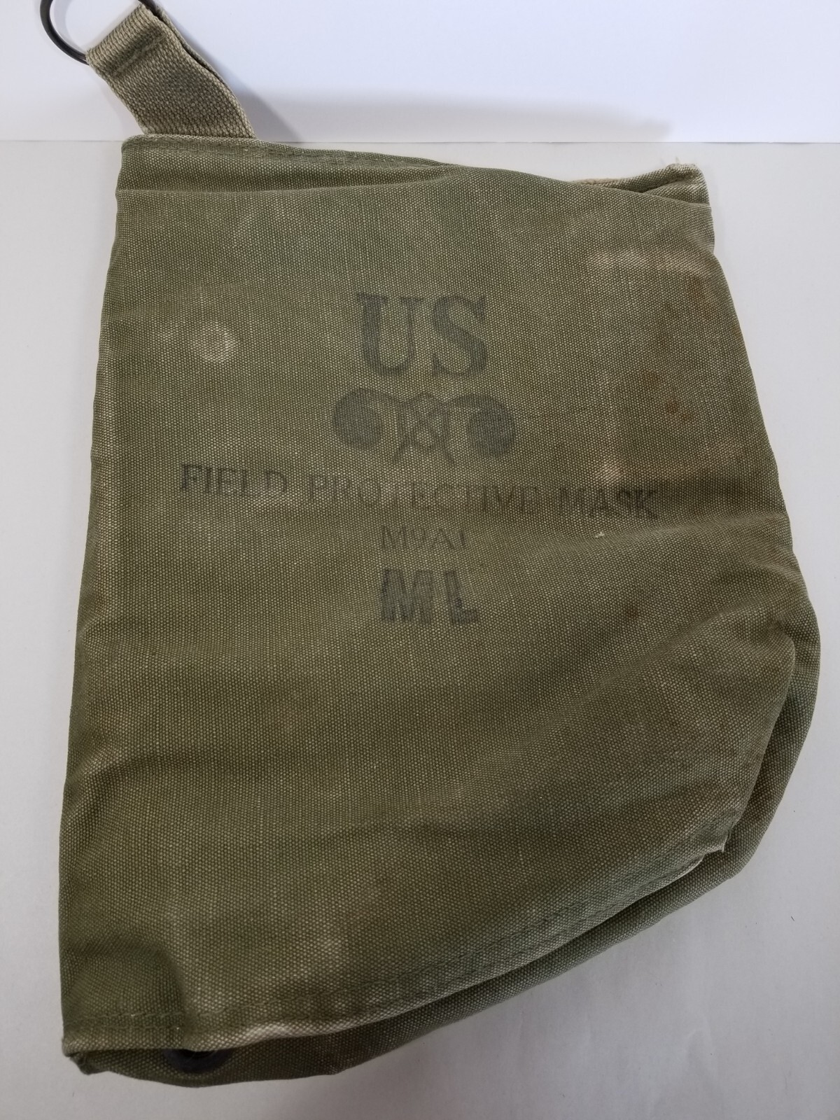 Vintage US Army Military M9A1 Field Protective Gas Mask *Carry Bag Only*