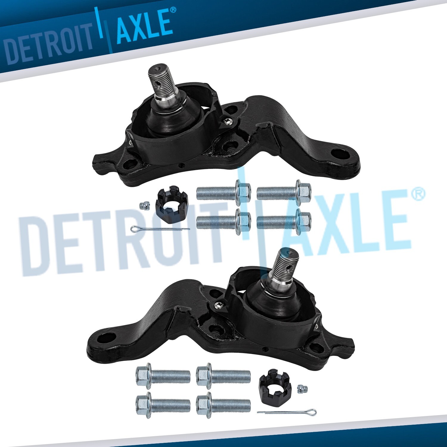 Pair Front Lower Suspension Ball Joints for 2004 2005 2006 Toyota Sequoia Tundra
