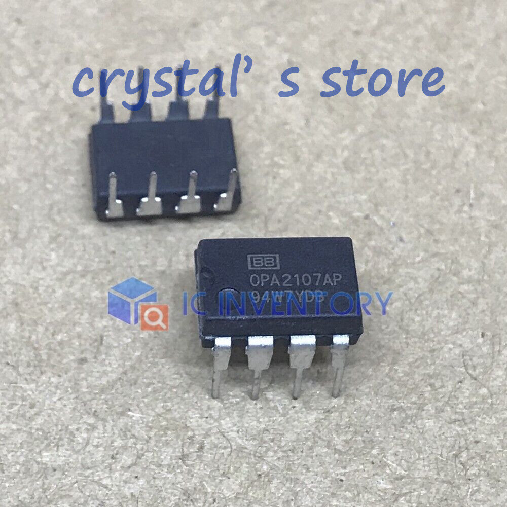 1PCS OP AMP IC BURR-BROWN/BB/TI DIP-8 OPA2107AP OPA2107APG4 100% Genuine and New