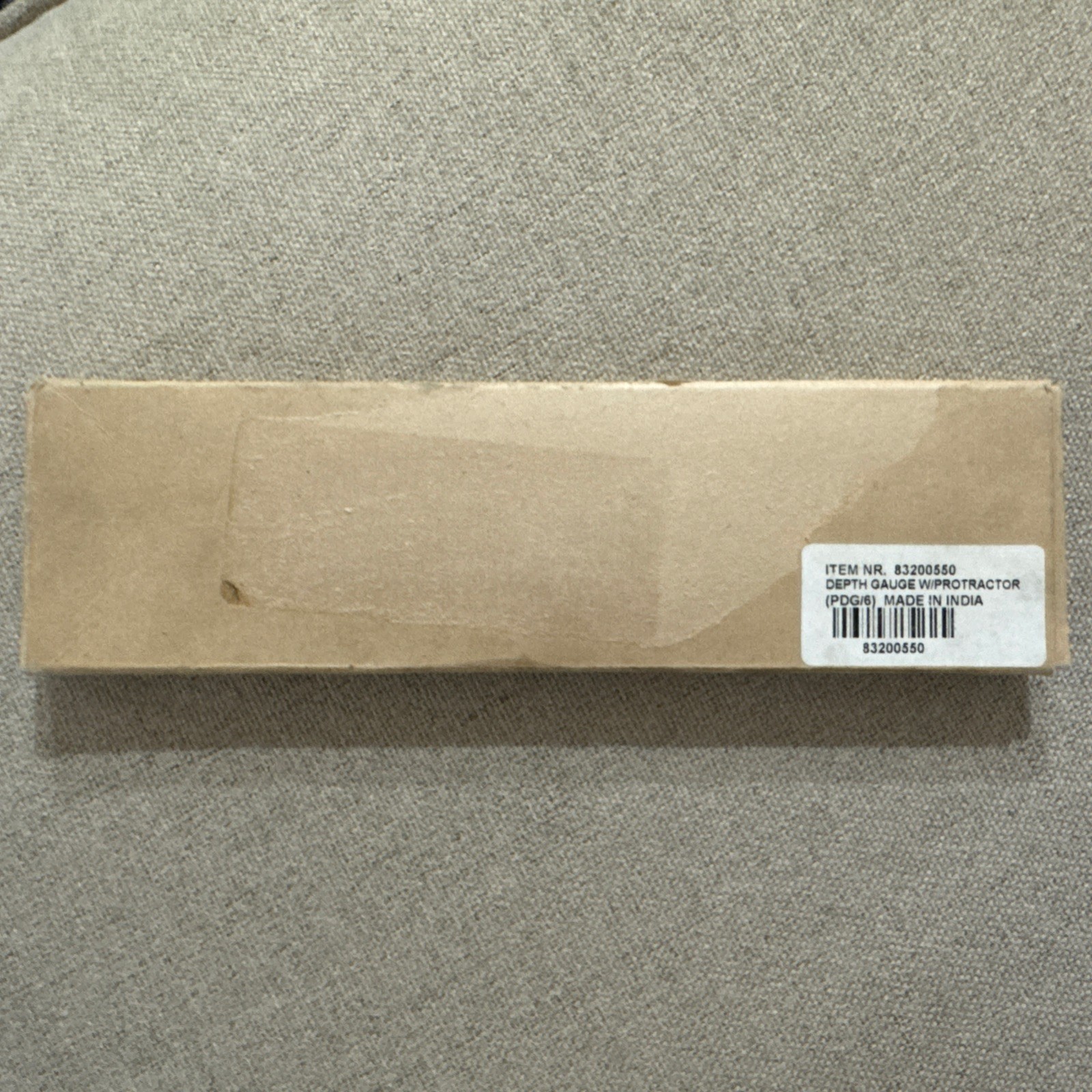 Depth Gage with Protractor