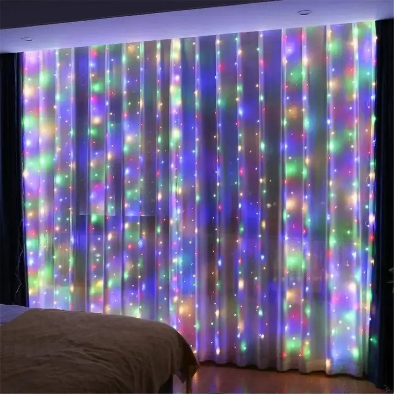 LED fairy lights garland USB fixture remote control fairy lights 01yaya decor