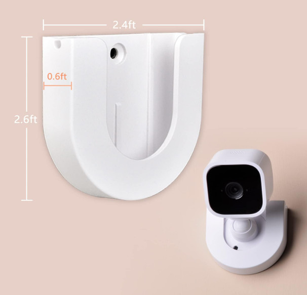 4 PACK WALL MOUNT FOR MINI BLINK INDOOR CAMERA STRONG ADHESIVE CAMER MOUNT BASE