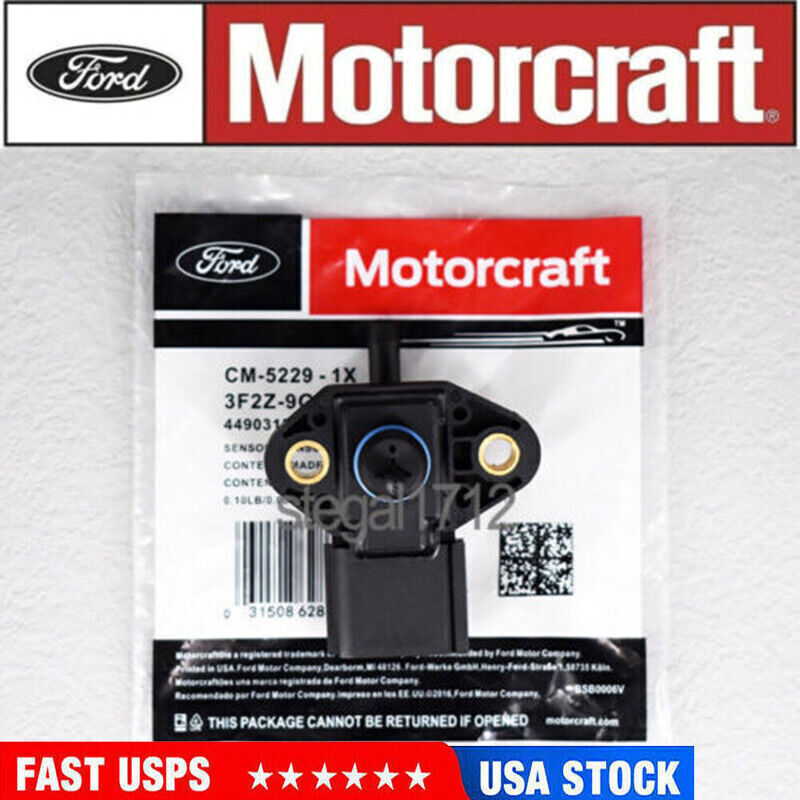 For Ford Motorcraft Fuel Injection Pressure Sensor 3F2Z-9G756-AC CM-5229 New