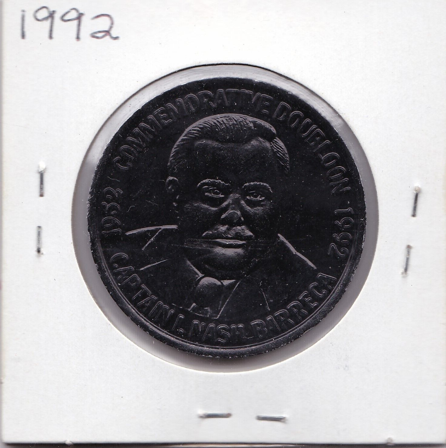 1952-1992 FRERETS FABULOUS 40TH/CAPTAIN I. NASH BARRECA COMMEMORATIVE DOUBLOON