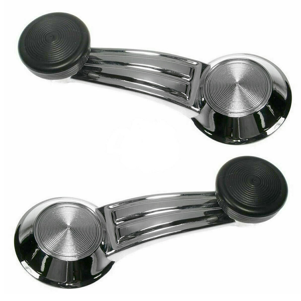 New Chrome Window Crank Handle Set For Pontiac Cadillac Chevrolet GM1354101