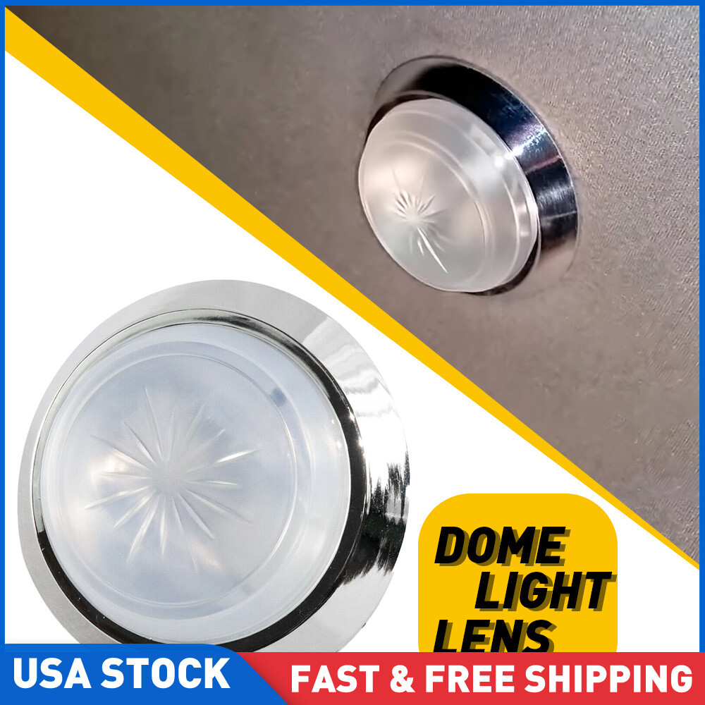Round Dome Light Base & Lens OT001000A For 1971-1981 Camaro Firebird Monte Carlo