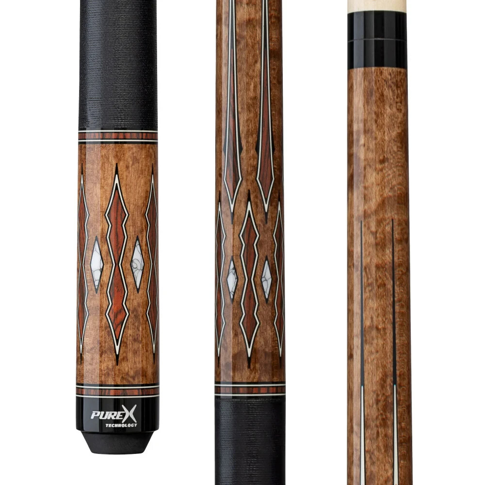 PUREX HXTE17  POOL CUE WITH KAMUI TIP BRAND NEW FREE SHIPPING FREE HARD CASE