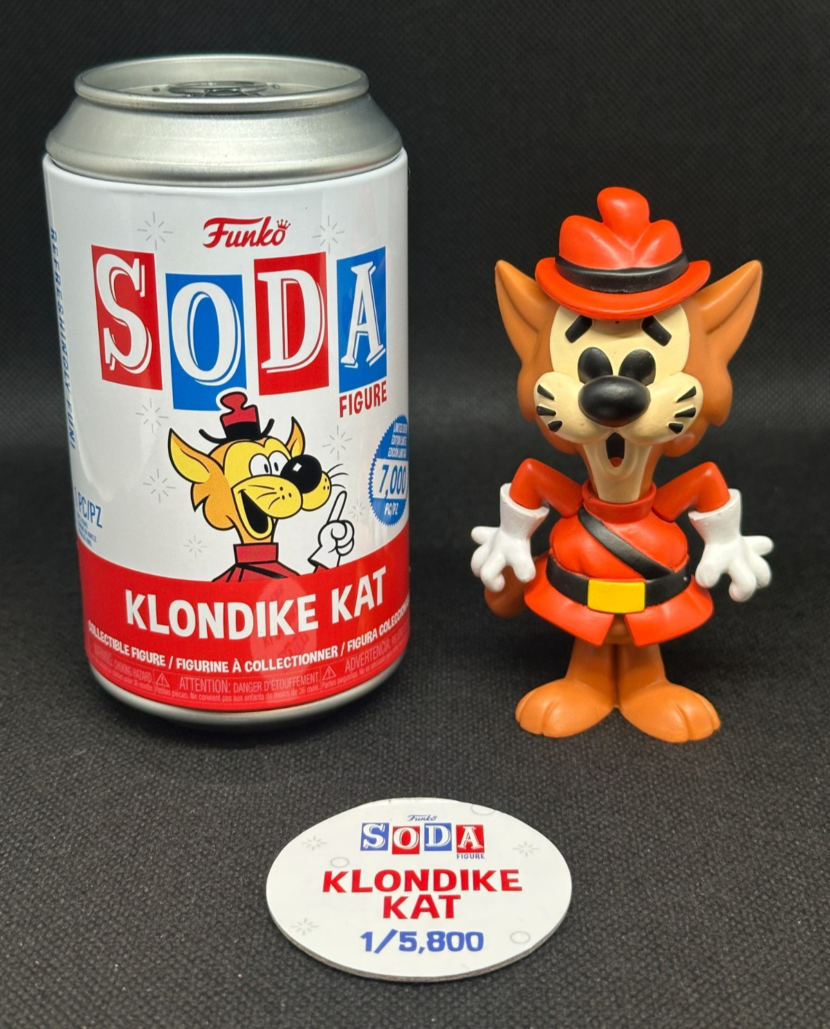 Funko Soda Klondike Kat UnderDog Collectible Vinyl Figure COMMON /7000