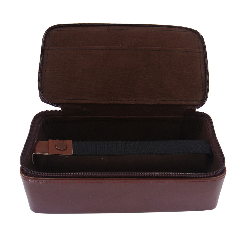 Diamond Storage Box 7″ × 3-1/2″ | Velvet Lined Jewelry Box with Zipper