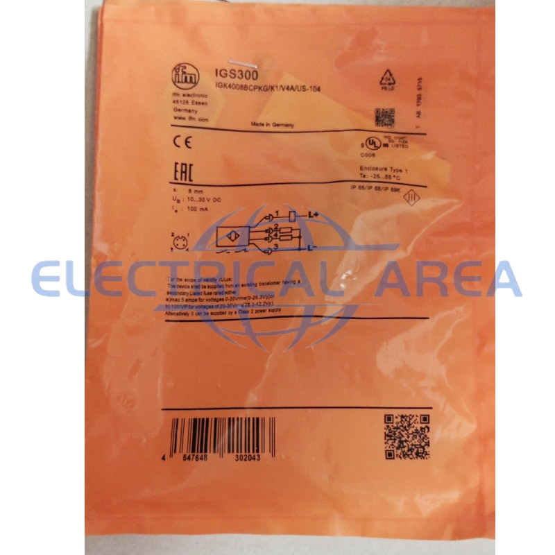 1PC NEW IFM IGS300 Proximity Switch Sensor Fast delivery