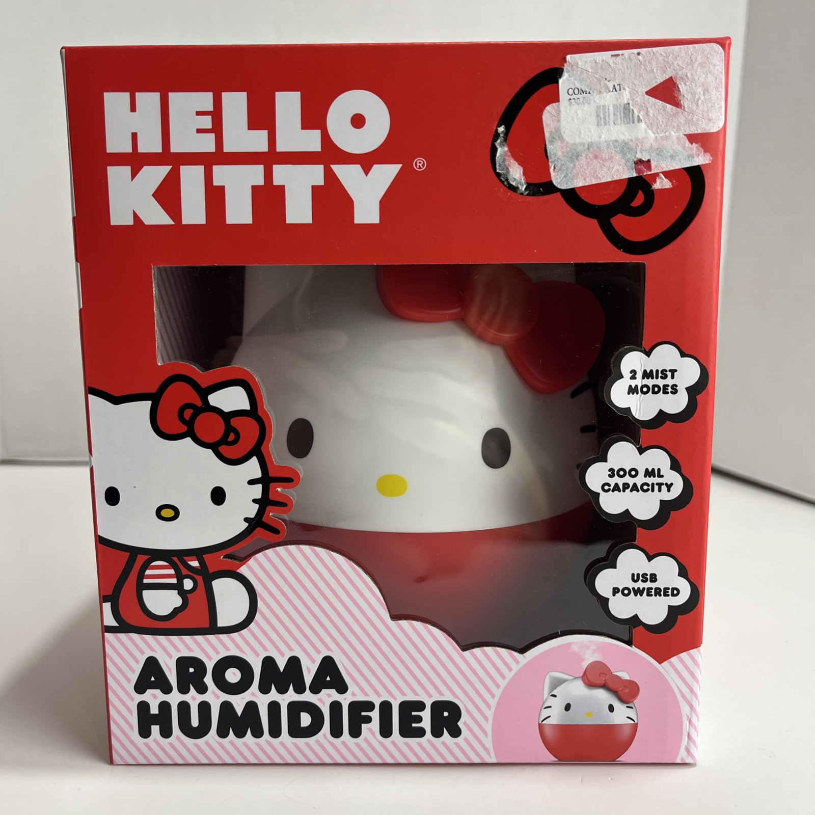 Hello Kitty Tabletop Humidifier 2 Mist Modes USB Powered 300ml Capacity