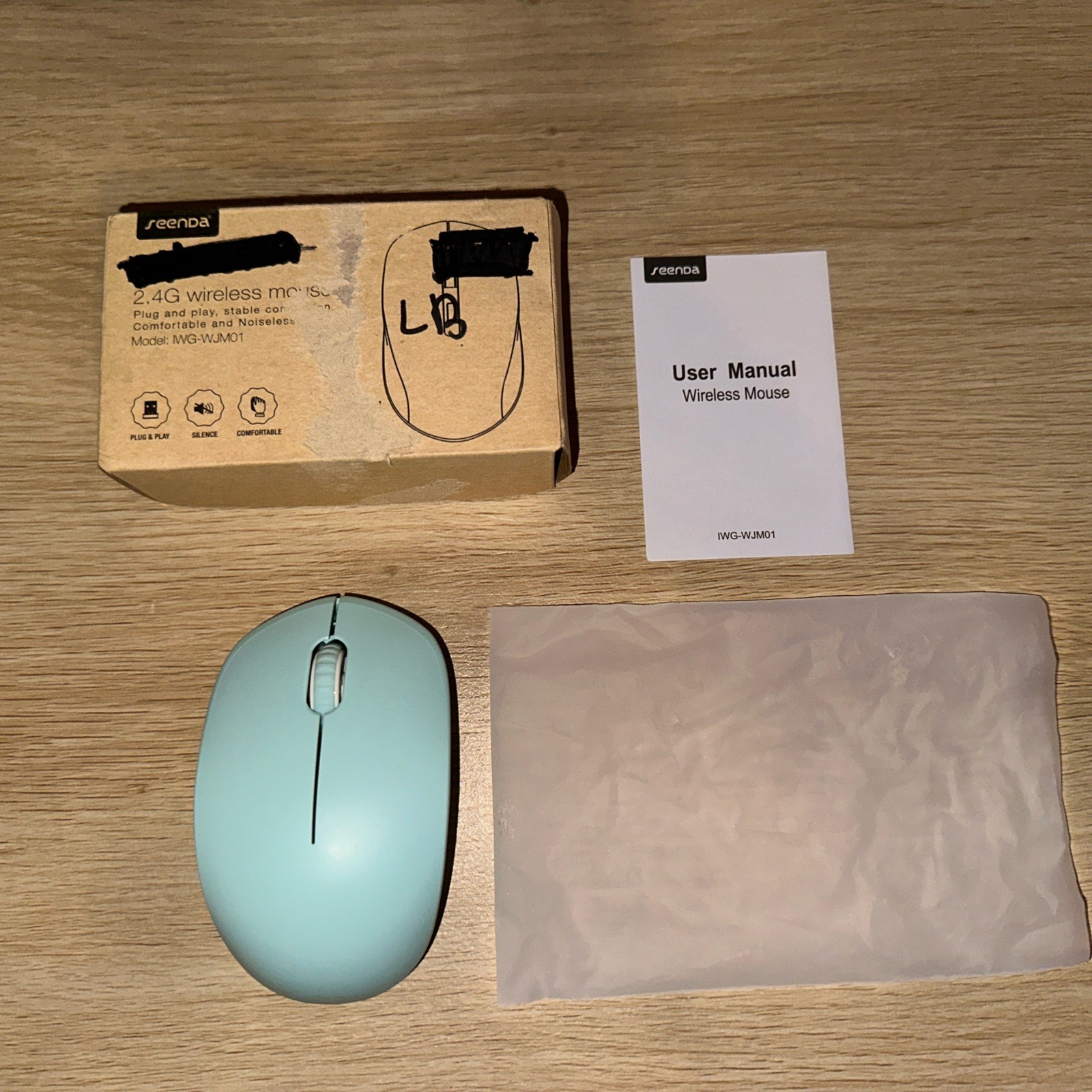 Seenda 2.4g Wireless Mouse -Plug & Play-Model IWG-WJM01