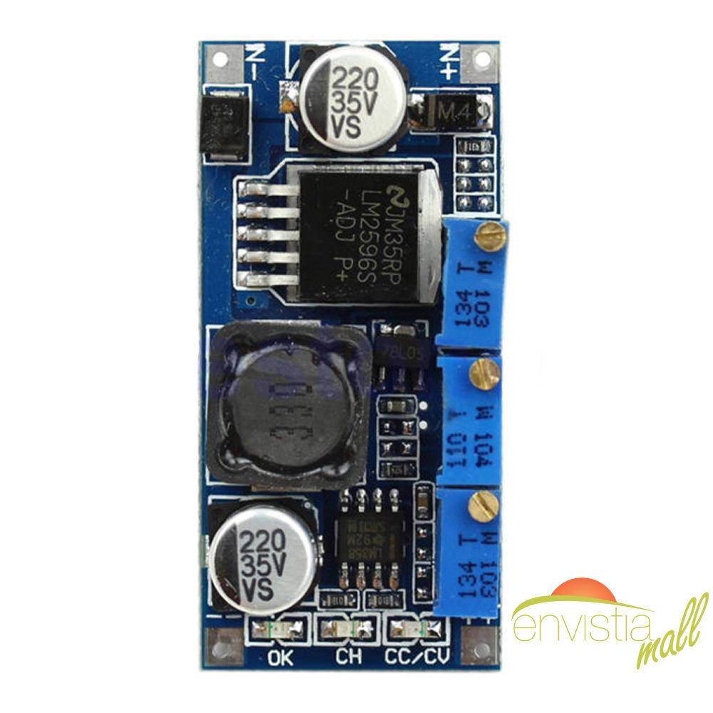 LM2596 LED Driver CC/CV 3A Step-down Adjustable DC-DC Power Regulator Module