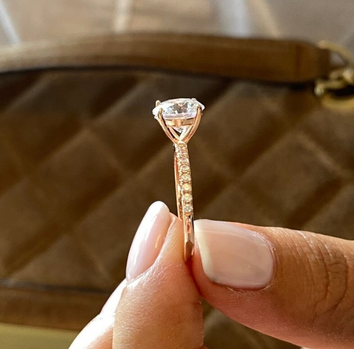 2.60 Ct Round Cut White Diamond Lab-Created Wedding Ring 14K Yellow Gold Plated