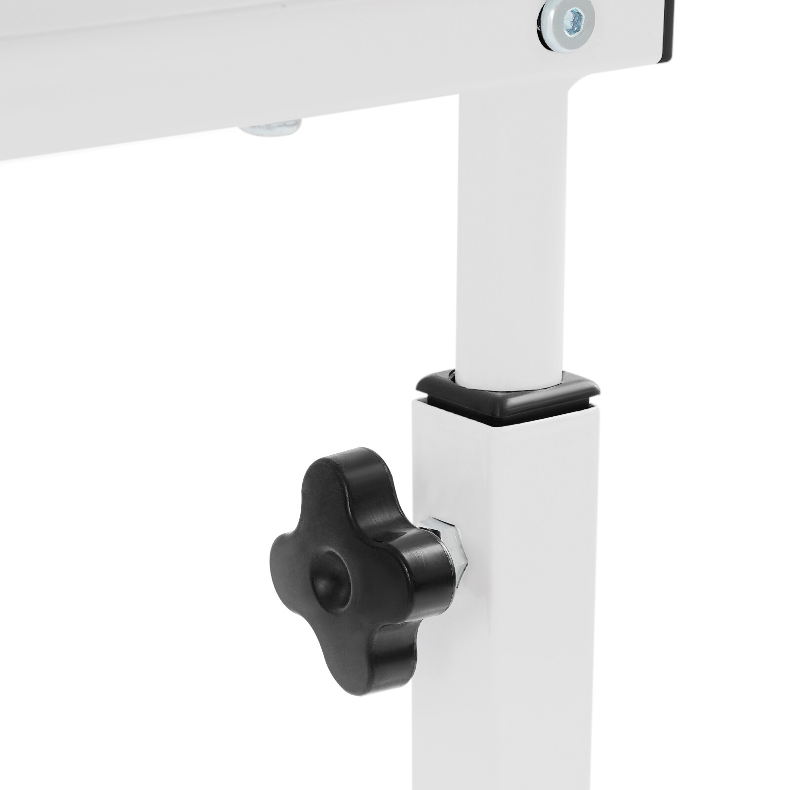 Adjustable Bed Side Table, Side Table with Wheels, Mobile Standalone Table