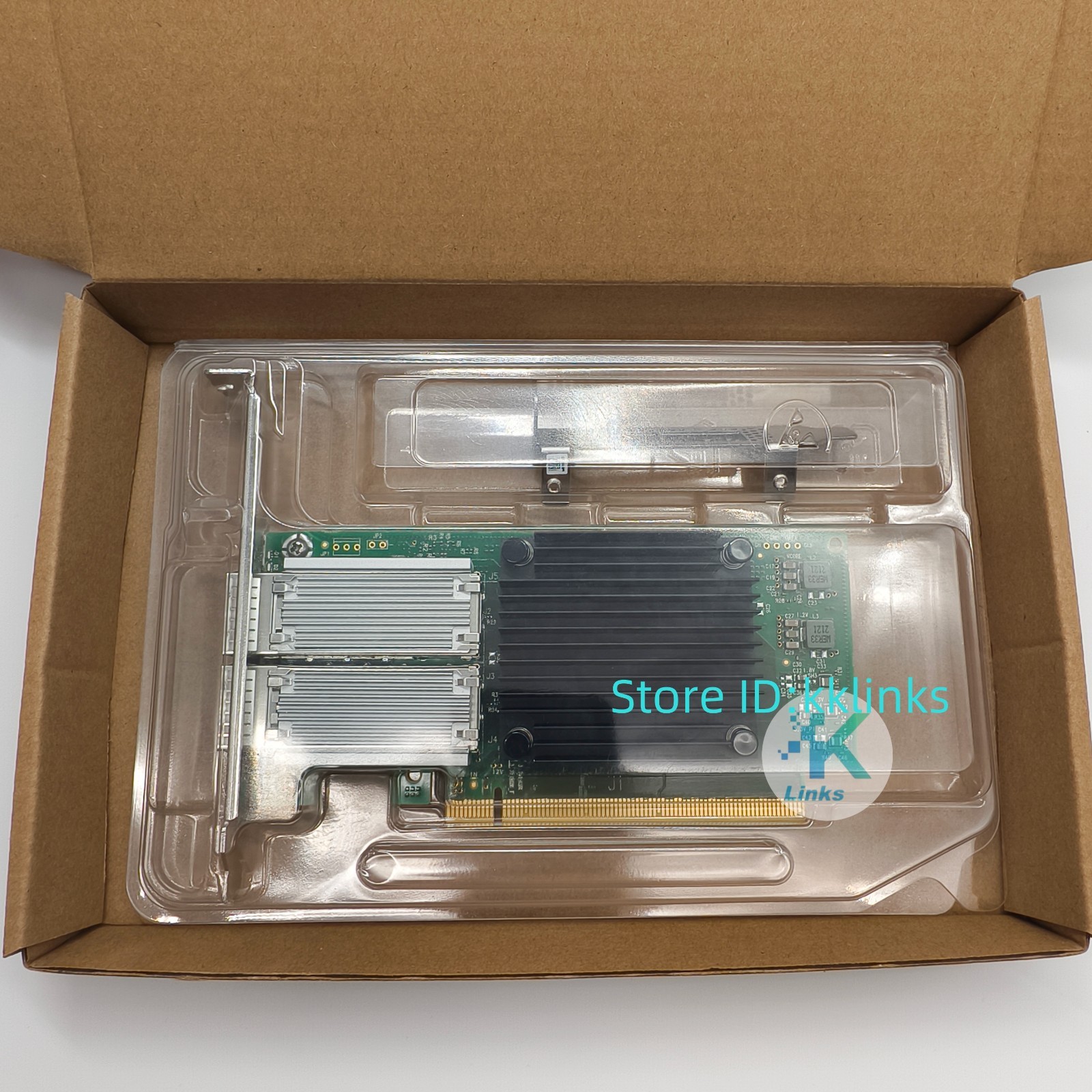 Dell Mellanox MCX516A-CDAT CX516A 9FTMY 71C1T 100G 2-Port QSFP28 Network Adapter