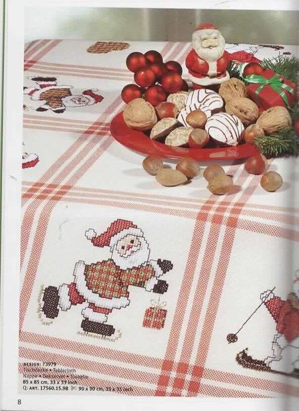 NOS!! VHTF!! RICO DESIGNS ADVENT TIME CROSS STITCH PATTERN BOOK # 82