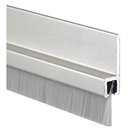 Pemko 18041 Cnb X 84" Door Frame Weatherstrip, Brush Insert, 7Ft