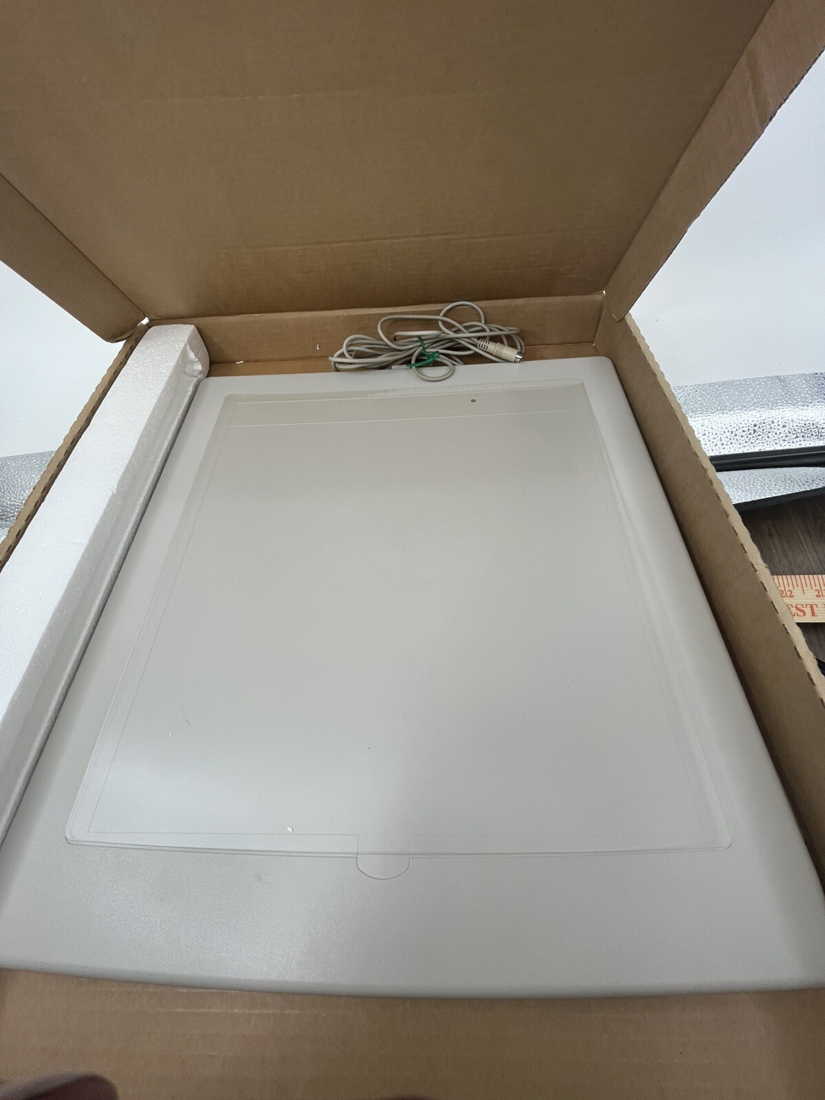 Vtg CALCOMP DrawingBoard Graphics Tablet AutoCad PC tablet #11120 *NO ACCESS*