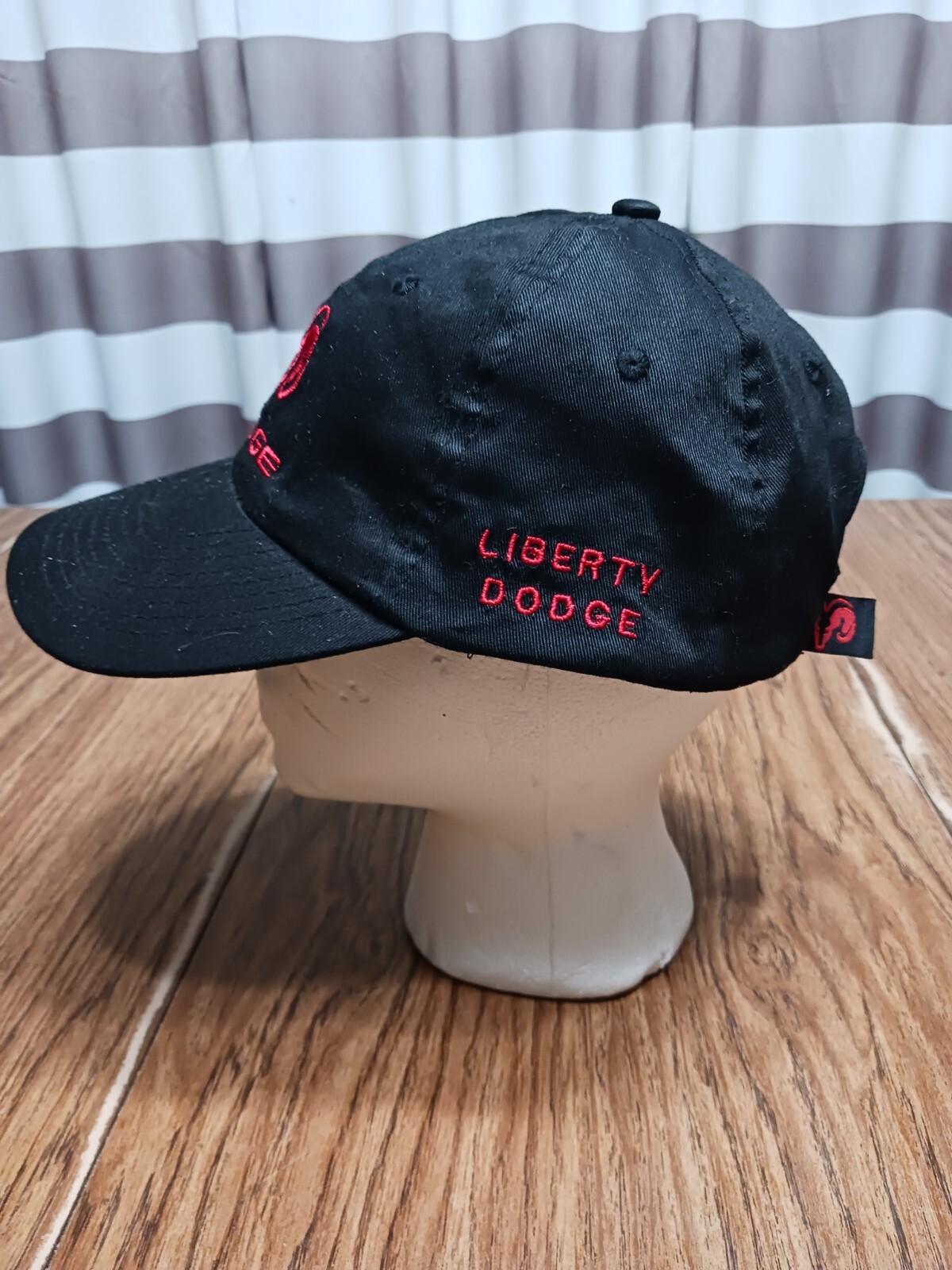 Dodge Hat Cap Adult Black Ram Grab Life By The Horns Liberty Udd Adjustable