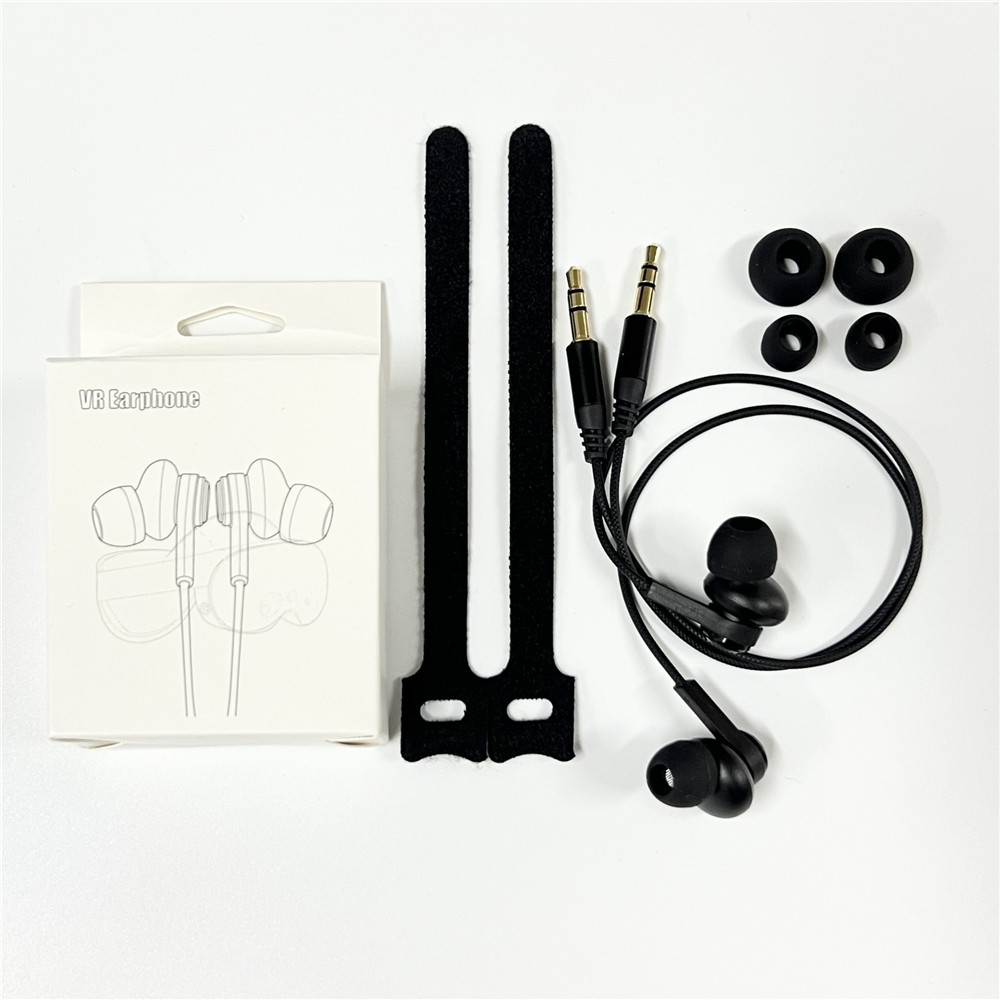 Noise-isolating in-Ear Earphone Fit for Meta Quest3 Accessories VR Headset 3.5mm