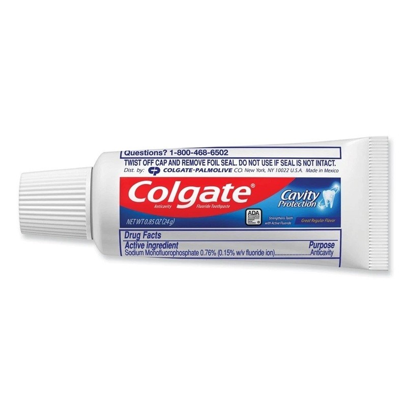 (CASE OF 240) Colgate 9782 0.85 oz Tube, Travel / Personal Size Toothpaste