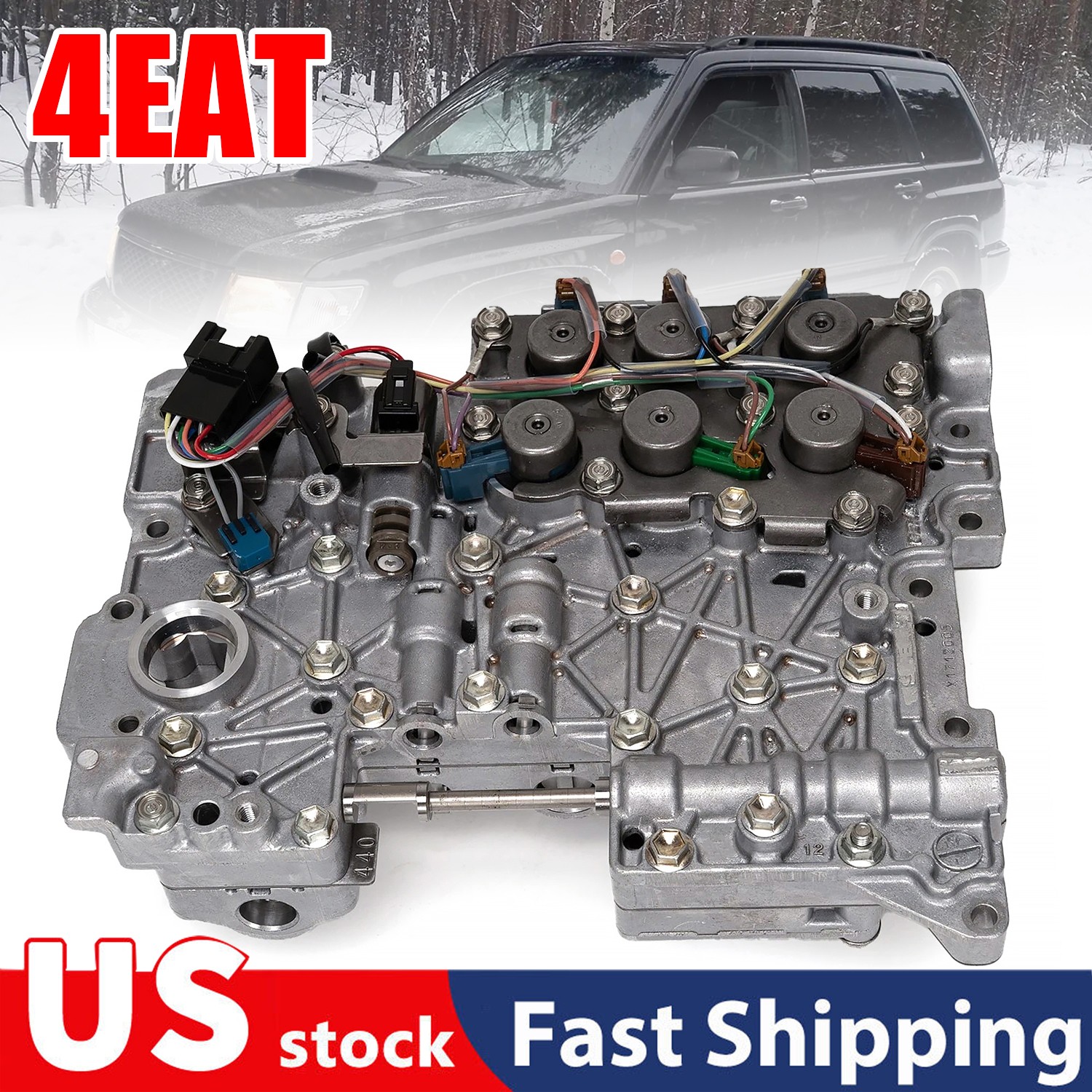 4EAT Trans Solenoid Valve Body For Subaru Forester 2.5L Outback 31705AA6309L