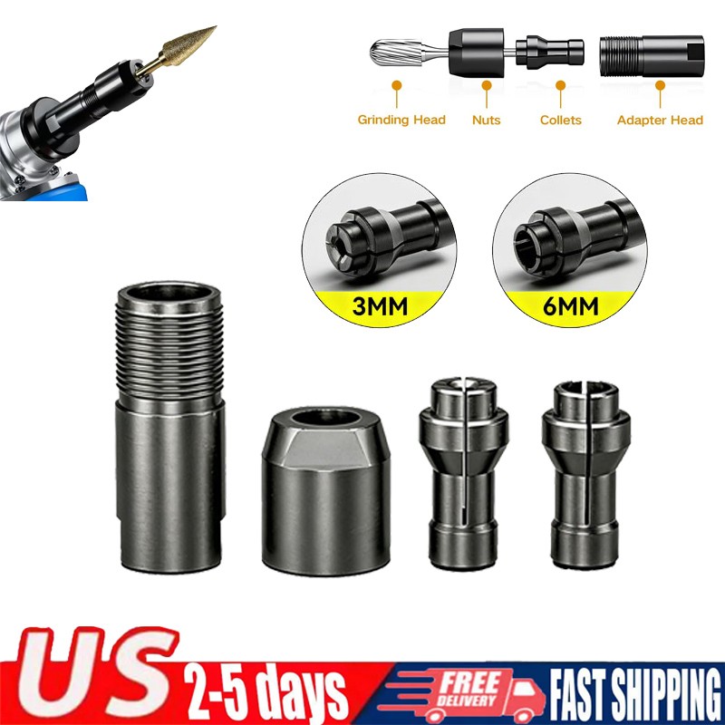 NEW Angle Grinder Adapter Converter for Home DIY Projects Thread Cutting Cutting