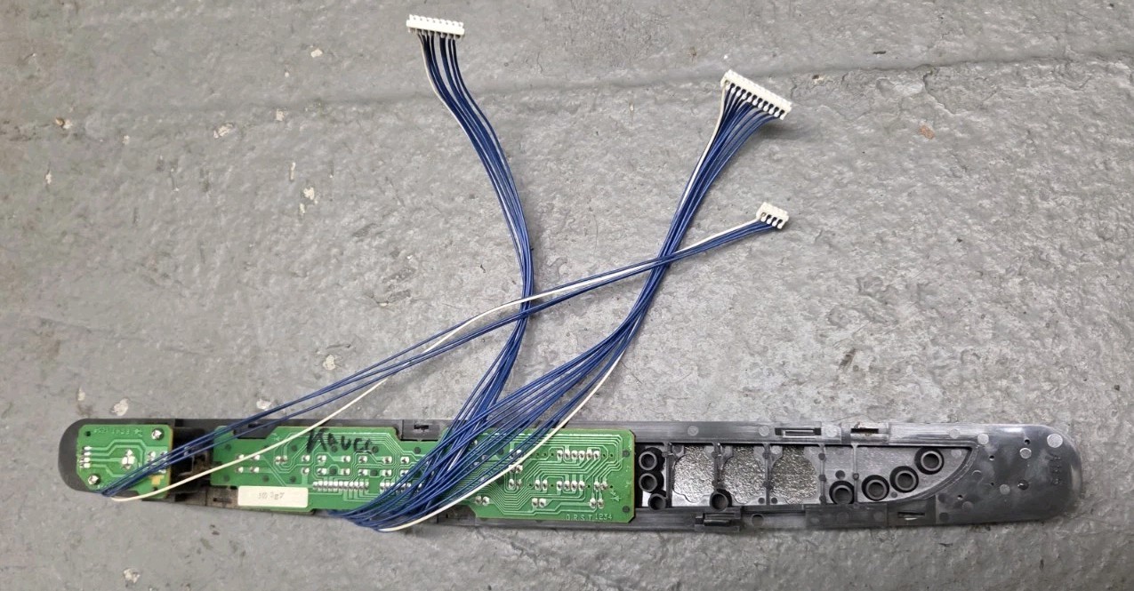 Toyostove/Toyotomi Laser 30 A control circuit button On/off temperature panel