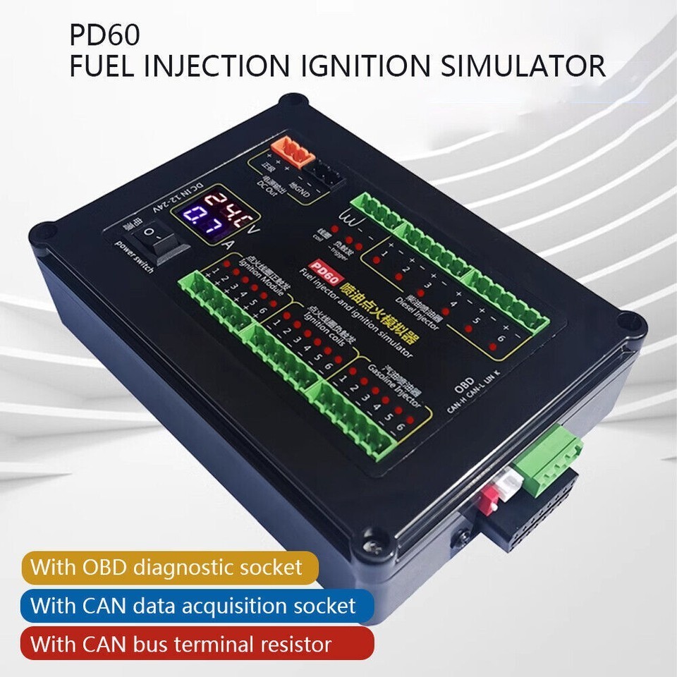 Fuel Injection Ignition Simulator ECU Maintenance Platform Testing Device