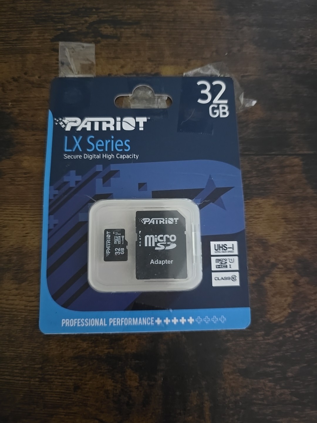 Brand New Patriot LX Series 32GB MicroSDHC High Capacity Memory Card
