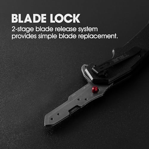 TRUE Replacement Blades - 3 Pk, 3.5" Assorted Drop Point & Saw Blades