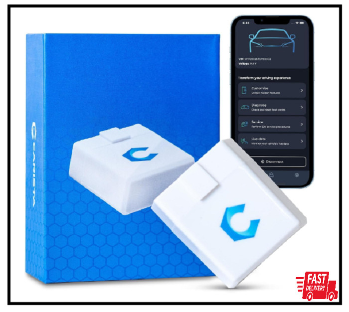 Bluetooth OBD2 Scanner - Car Diagnostic Tool with Live Data & Customizations