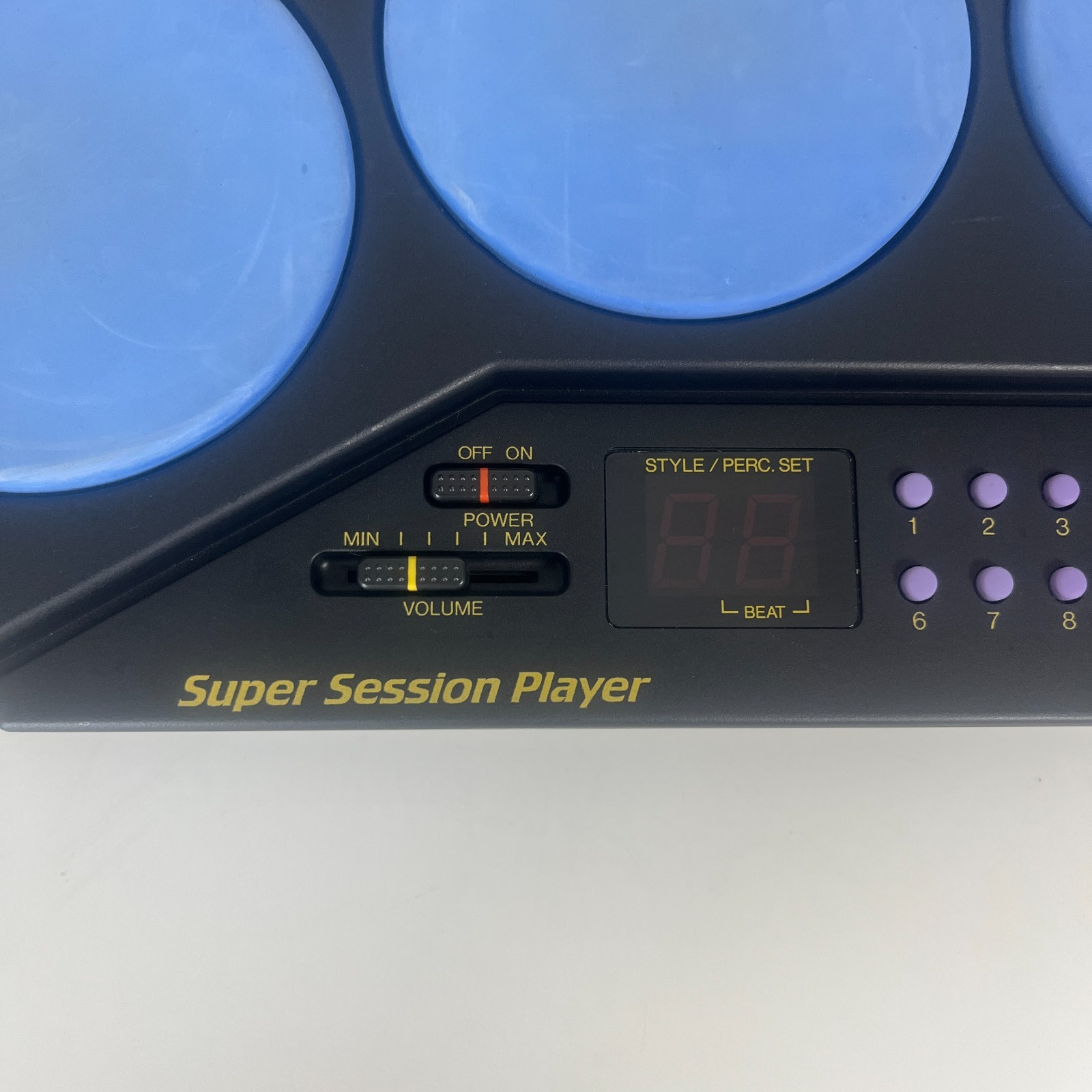 Yamaha DD-7 Super Session Player Digital Percussion Drum Machine, Sticks & Box