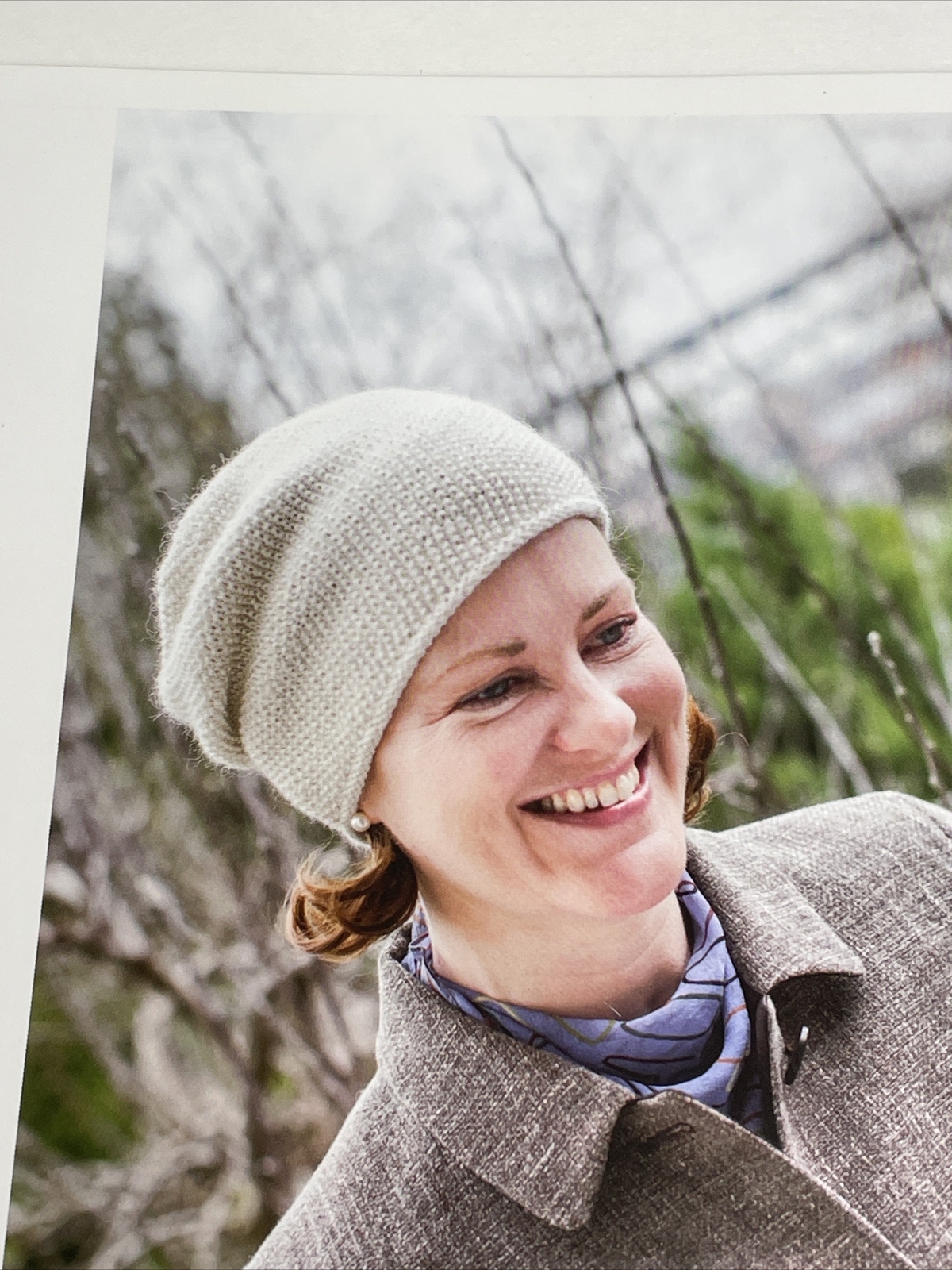 Churchmouse Classics Flora's Cap Hat Knitting Pattern