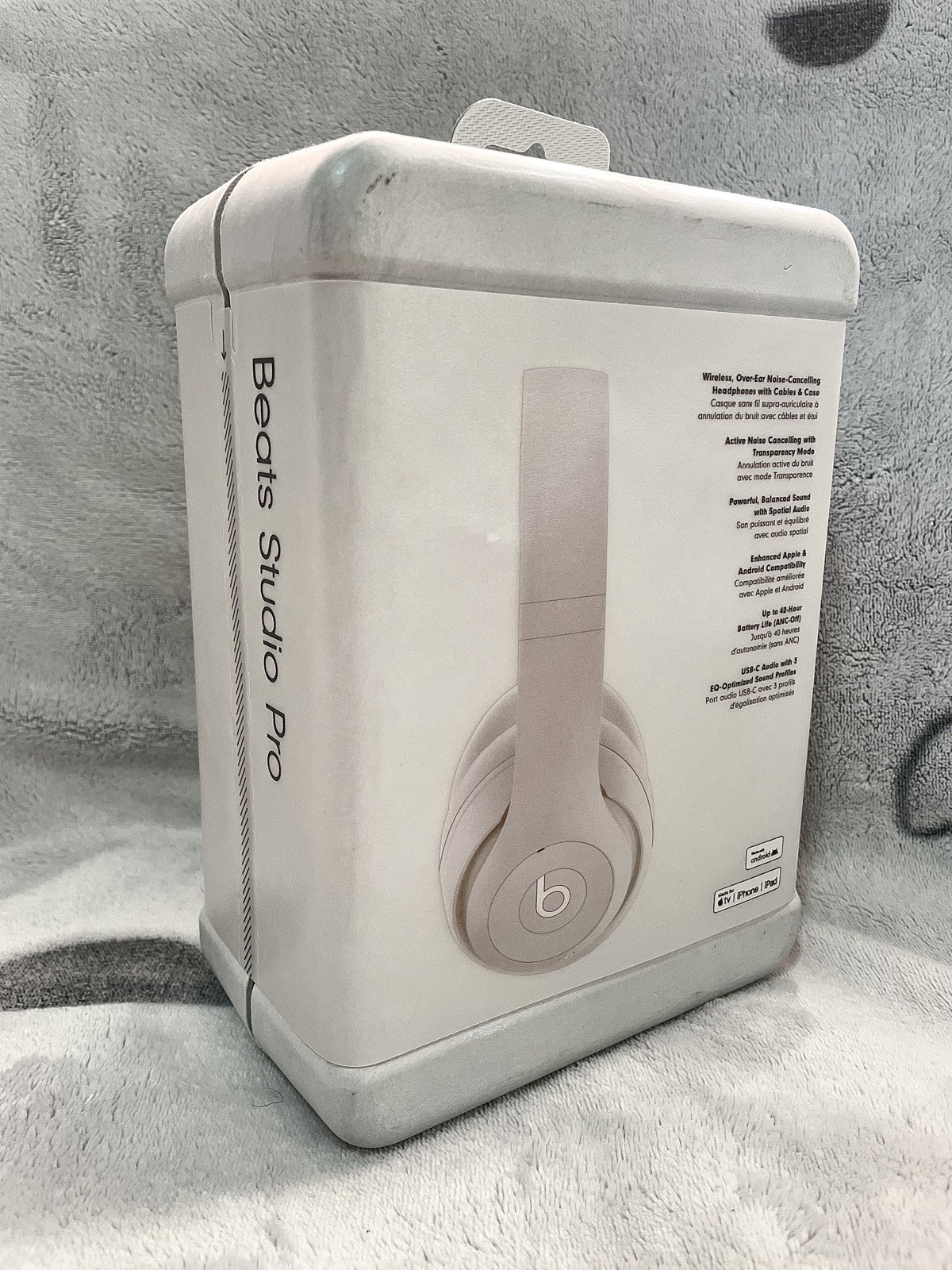 Beats Studio Pro Wireless Bluetooth Headphones - Sandstone (New Sealed)