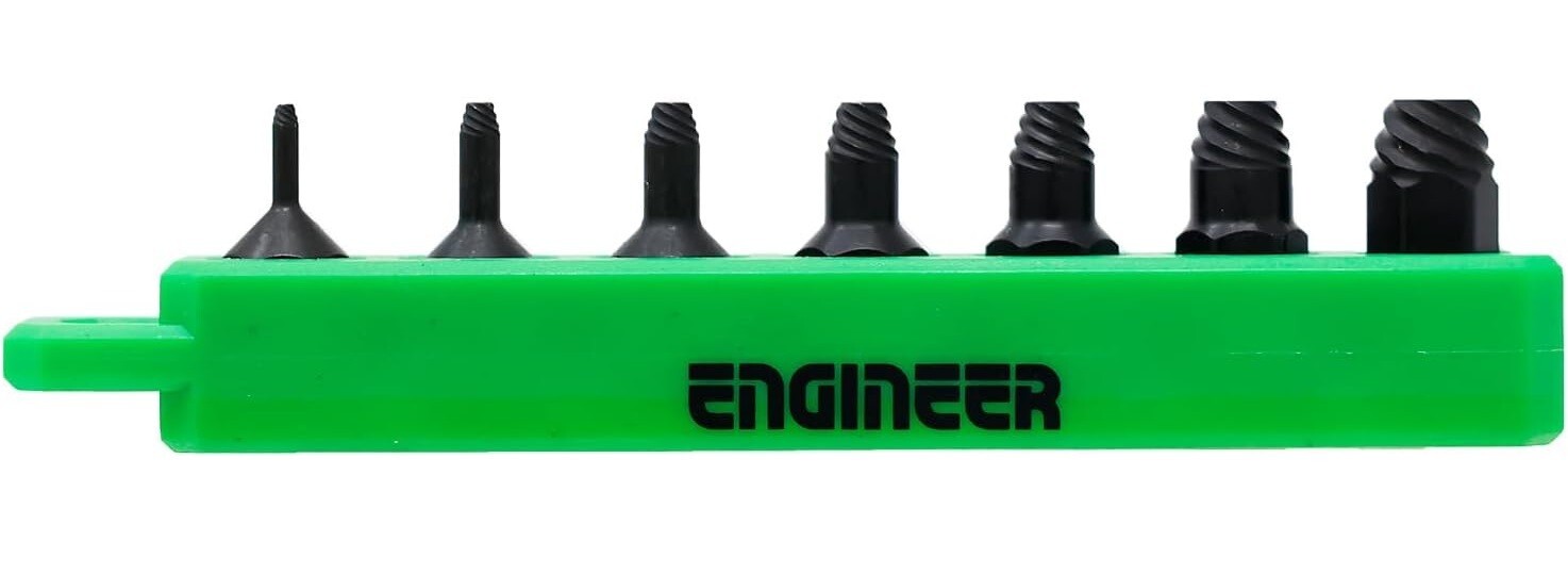 ENGINEER SOCKET SCREW EXTRACTOR SET (0.89, 1.5, 2, 2.5, 3, 4, 5mm) DBZ-301