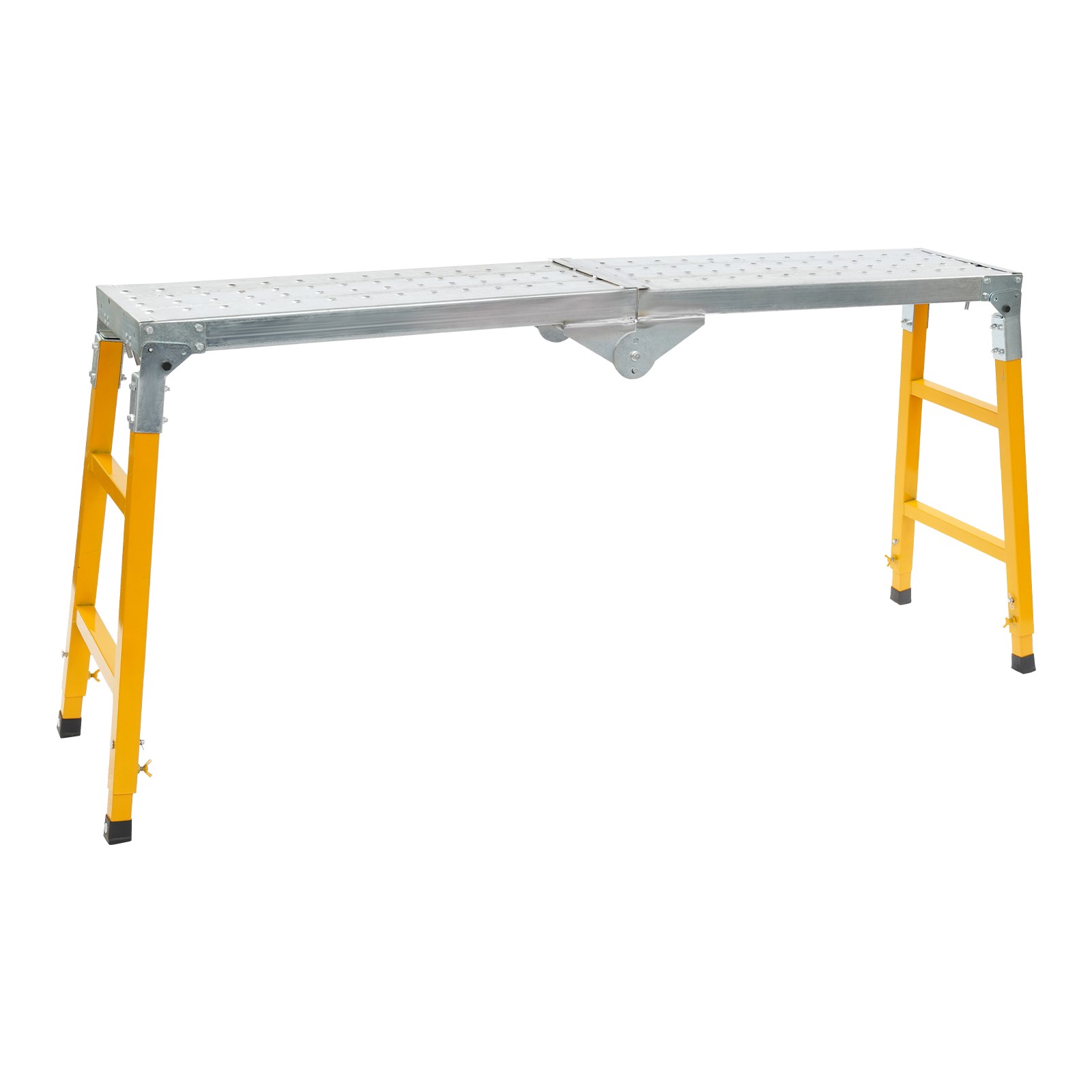 Portable Work Platform Adjustable with Folding Legs for Workshop 300kg/ 661LBS