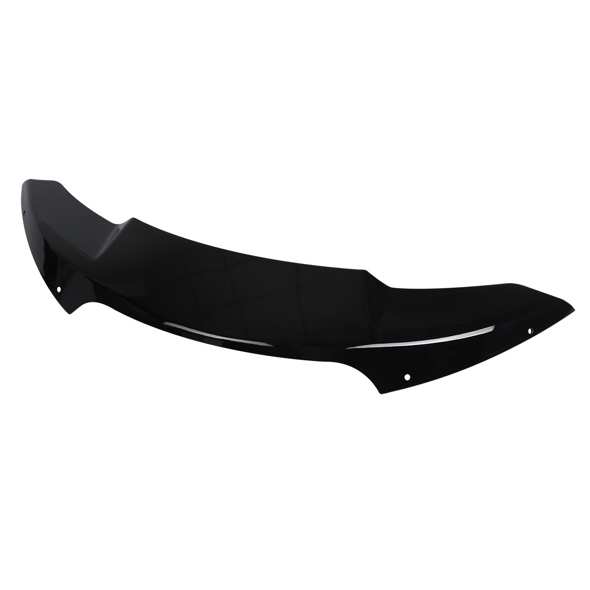 4.5" Wave Black Windshield Windscreen Fit For Harley Touring Road Glide 2015-24