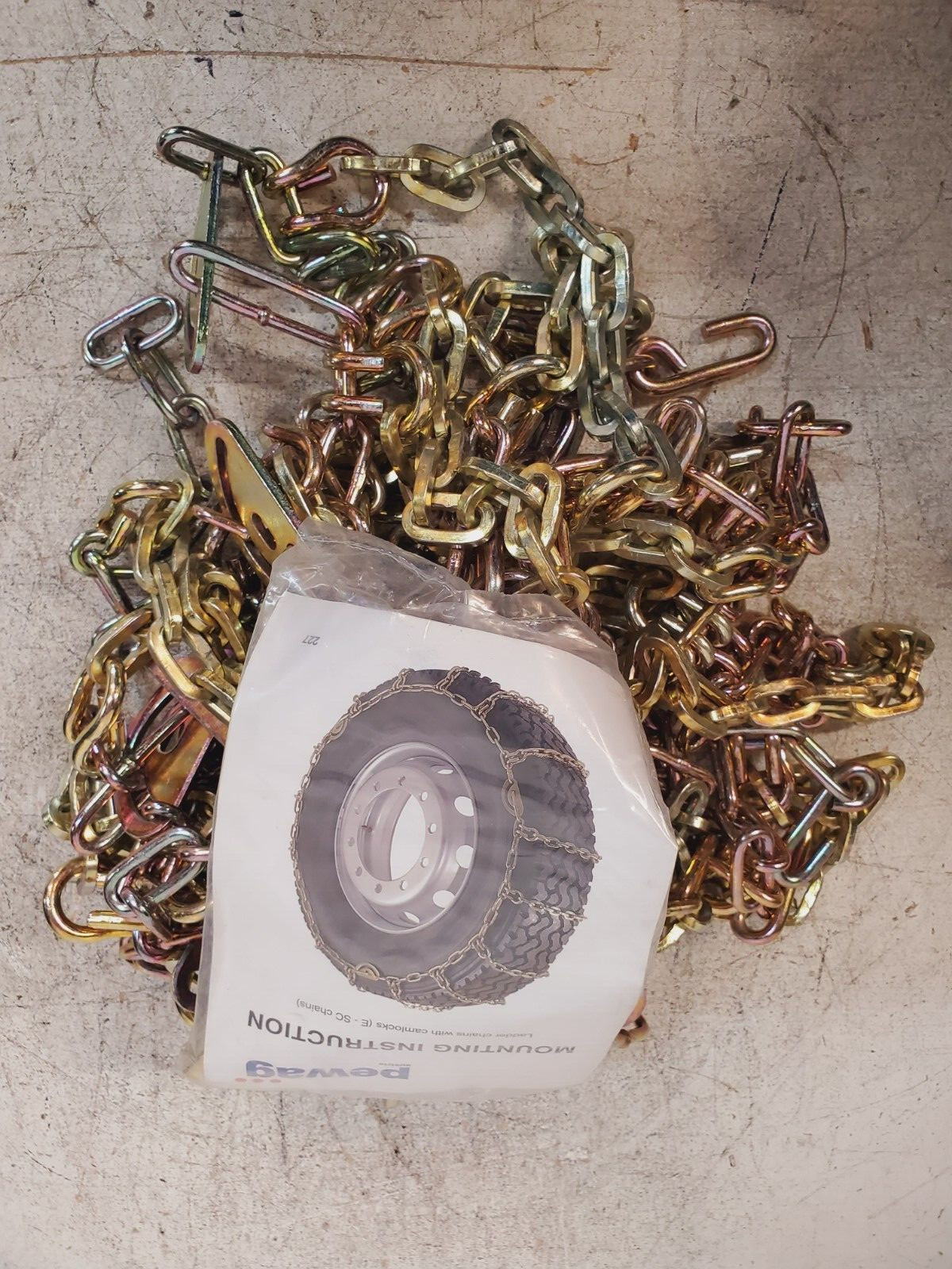 2 Quantity of Pewag Ladder Chains with Camlocks E2219 | E-SC (2 Qty)