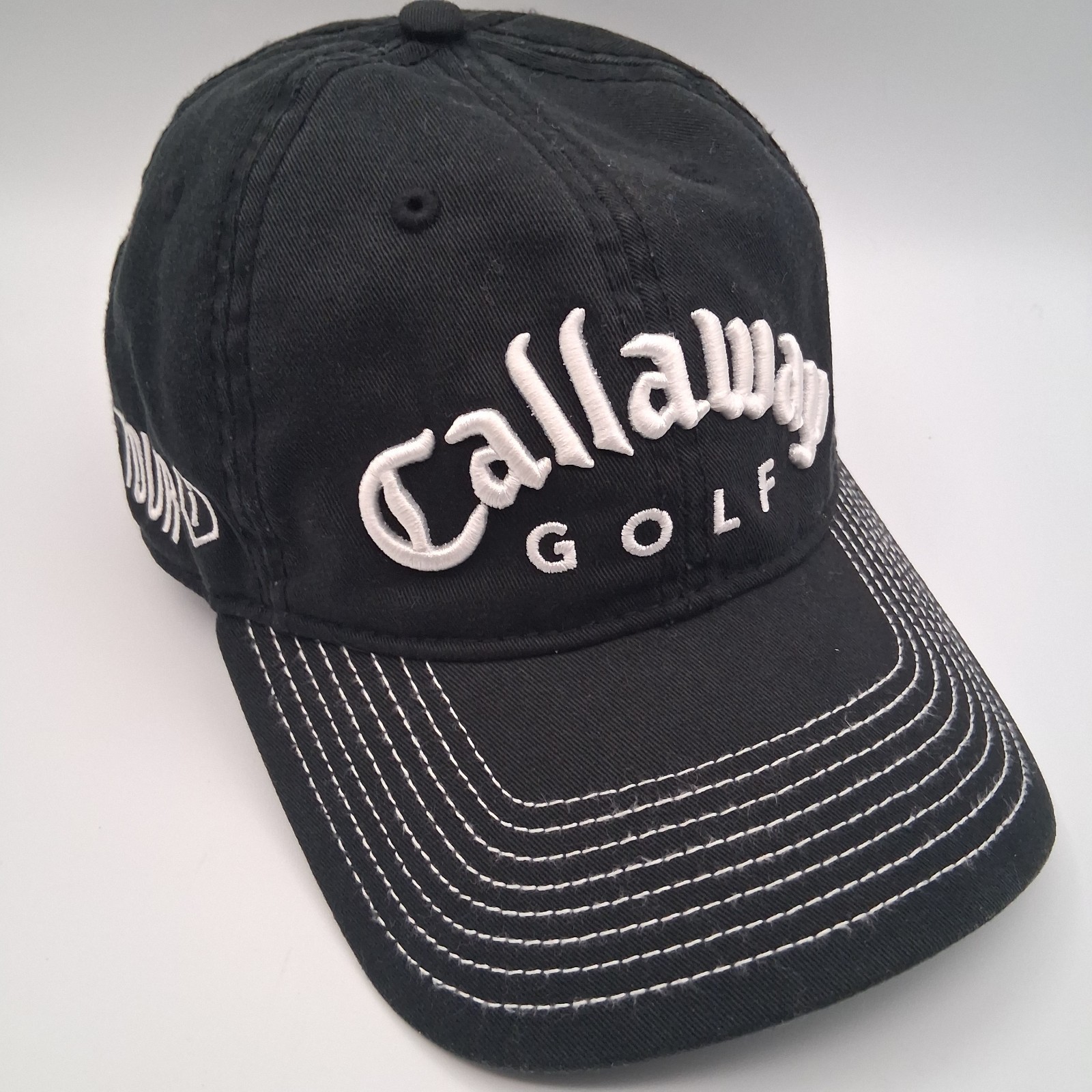 Callaway Golf Hat Cap FT-5 Tour i New Era Black Strap Back White Script Logos