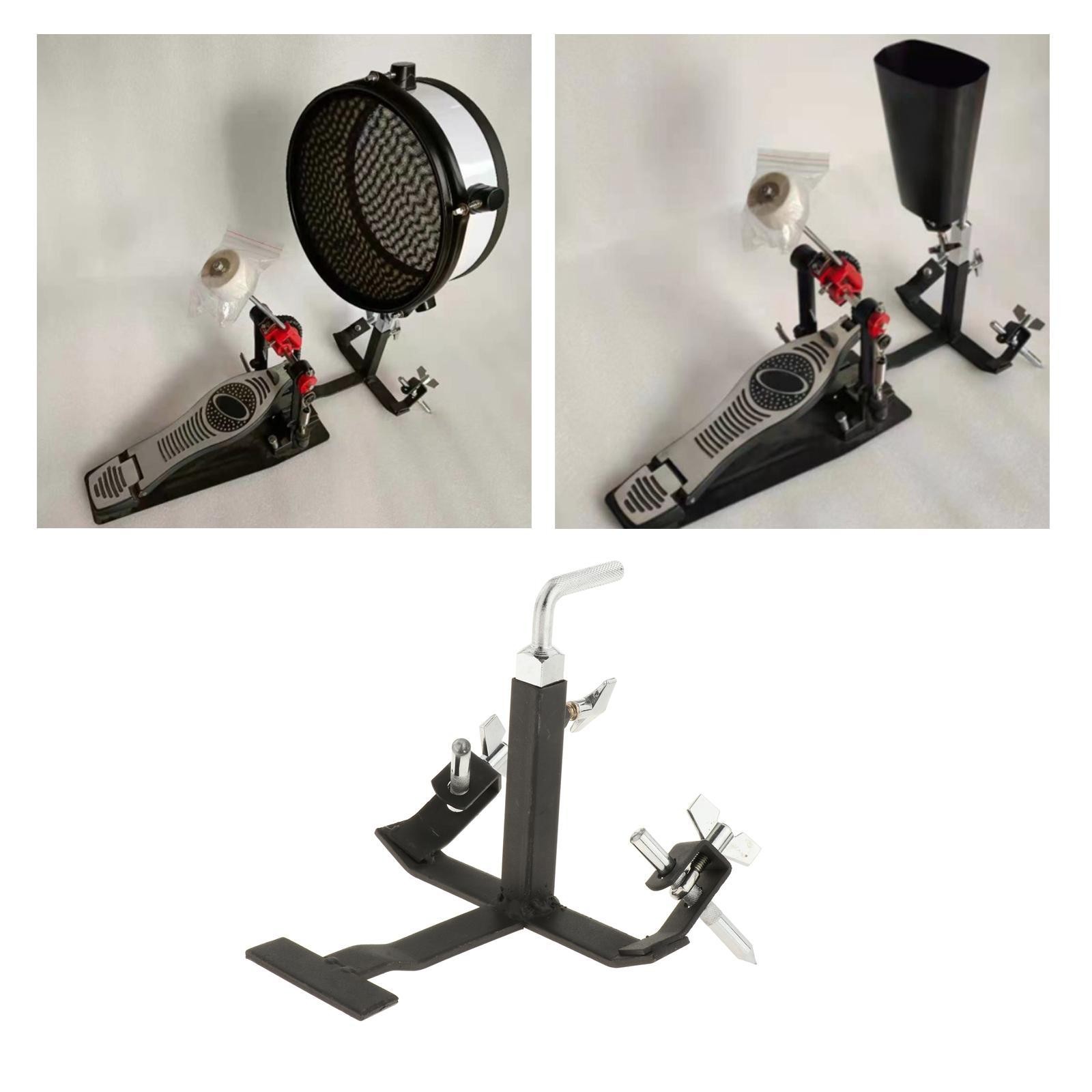 Pedal Cowbell Bracket Pedals Cowbell Pedal Foot Bracket for Concert Drum Kit