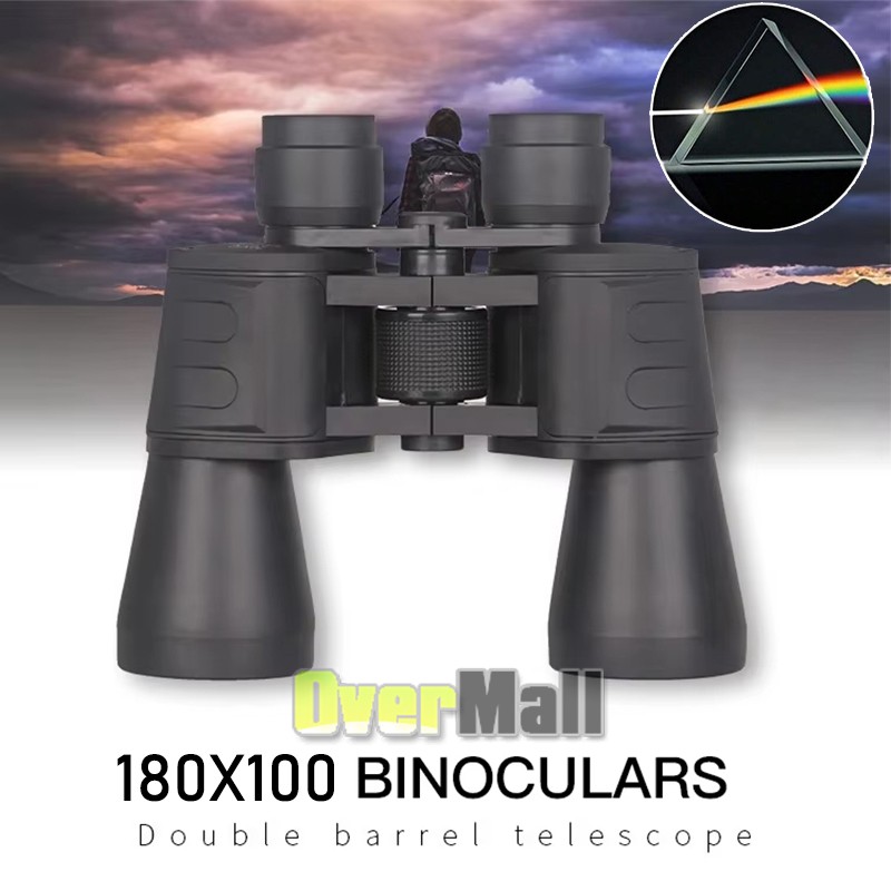 180x100 HD High Power Military Binoculars Day / Night Zooming Hunting Telescope