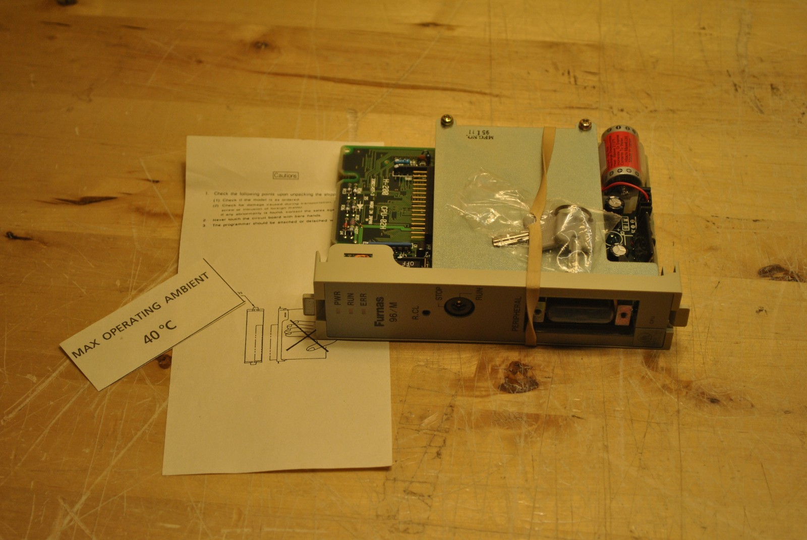 Furnas 96MPR03M Ser. A Modular Automation Control System