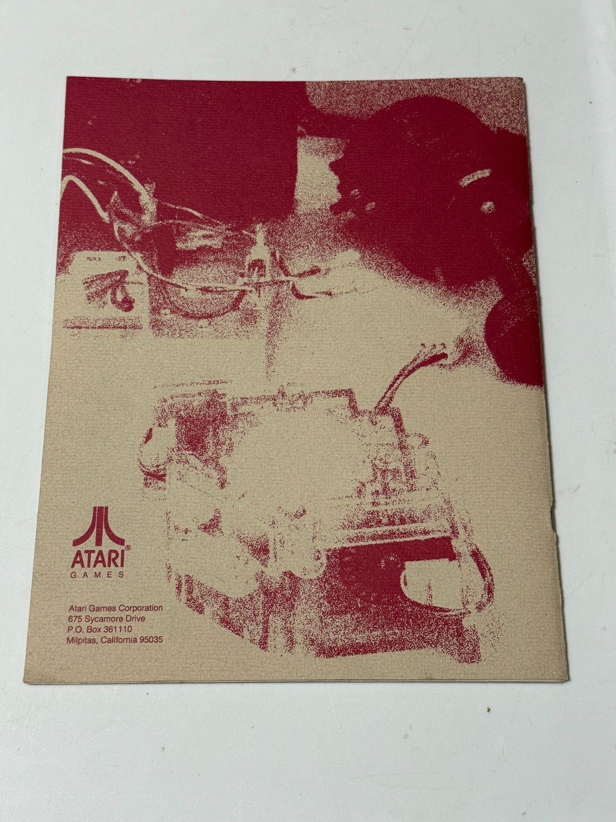 1986 ATARI FACTORY ORIGINAL MAJOR ASSEMBLIES MANUAL WITH 4 FLYERS