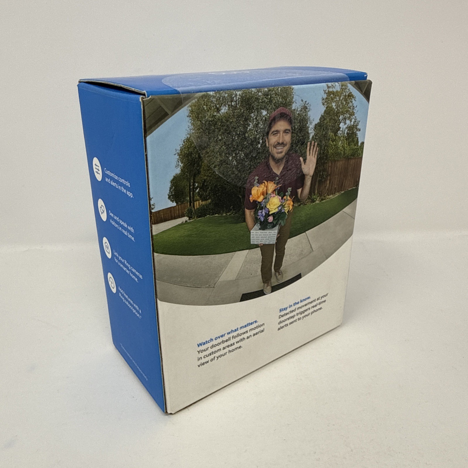 Ring - Wired Doorbell Pro Smart WiFi Video Doorbell - Satin Nickel