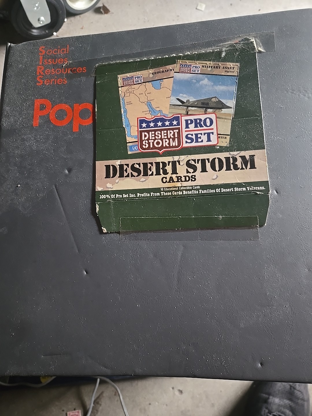 1991 Pro Set Desert Storm Near-Complete Historic Magazine Collectible