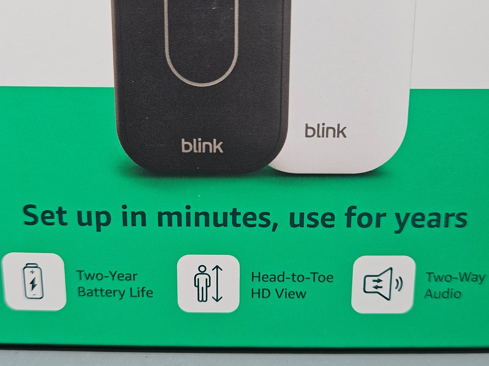 Blink Video Doorbell Battery Powered Sync Module Core Included - New & Sealed