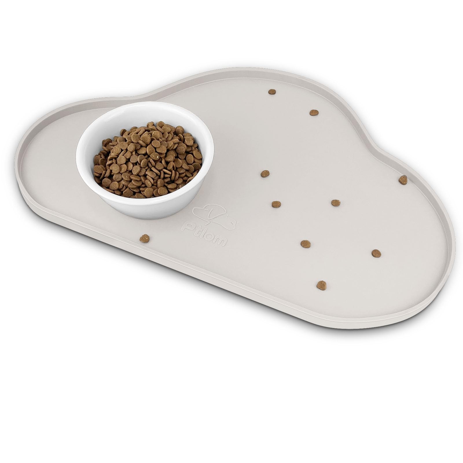 Dog Food Mat Anti-Slip Dog Bowl Mats for Food and Water, Waterproof Pet Place...